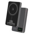 Blavec Power Bank 10000mAh BJ-03 Slim 13.5mm - Type C - 22.5W, MagSafe 3in1 - grey