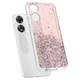 Case for Oppo A78 5G, Glittery, pink