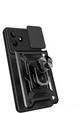 Case for Realme C63, CamShield Slide, black
