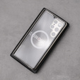 Magnetic Dual Glass MagSafe case for Samsung Galaxy S22 Ultra, silver