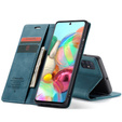 CASEME case for Samsung Galaxy A71, Leather Wallet Case, green