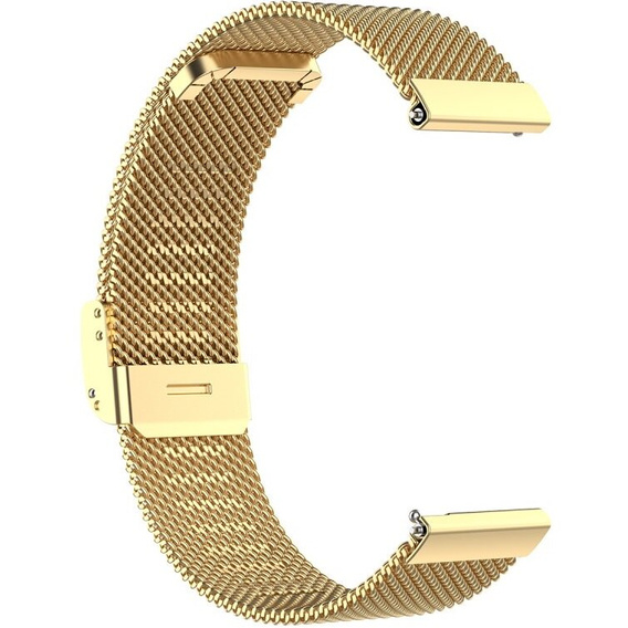 Milanese bracelet 18mm for Garmin Vivoactive 4S, Black