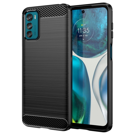 Case for Motorola Moto G42 4G, Carbon, black