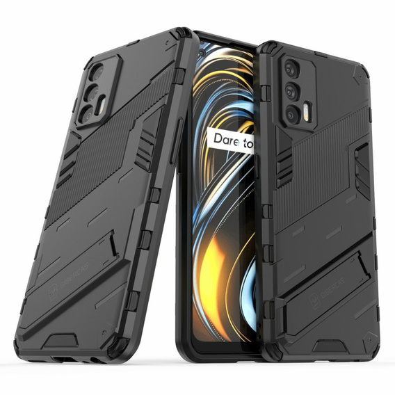 Case for Realme GT 5G, Military kickstand, blue