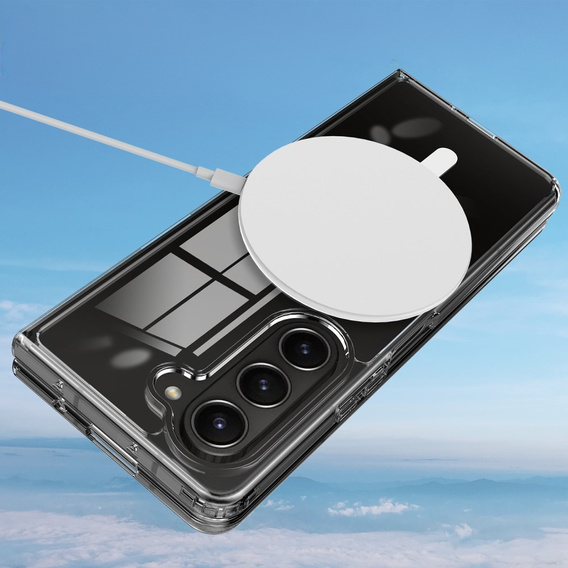 Case for Samsung Galaxy Z Fold6 5G, Fusion Hybrid, for MagSafe, transparent