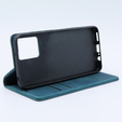 Case for Motorola Moto G53, ERBORD Vintage, wallet with flap, blue