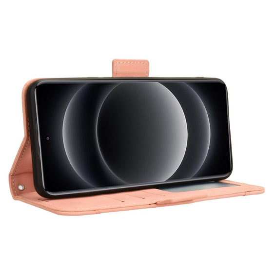 Flip case for Xiaomi 14 Ultra, Card Slot, pink