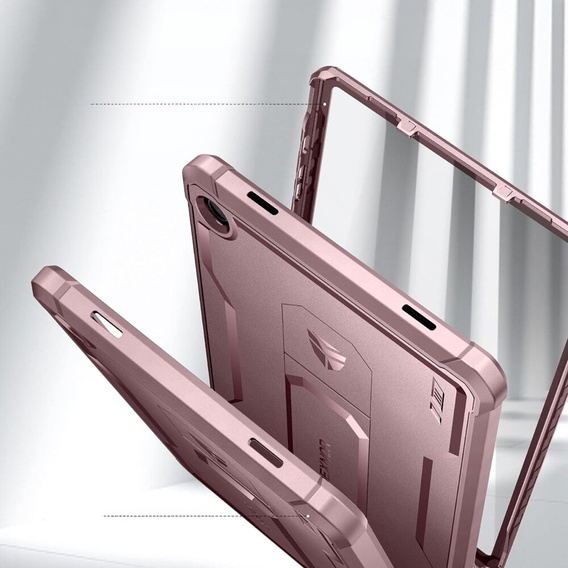 Armored case for Galaxy Tab A9, Dexnor Full Body, pink