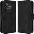 Flip case for Realme GT 6 / 6T, Card Slot, black