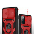 Case for Samsung Galaxy S20 FE, CamShield Slide, red
