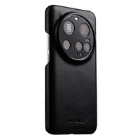 MELKCO case for Xiaomi 15 Ultra, leather, black