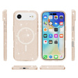 Case for iPhone Air, for MagSafe, glitter, translucent gold
