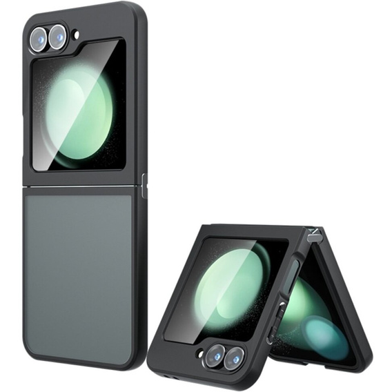 Case for Samsung Galaxy Z Flip7 FE / Z Flip6, Fusion Hybrid, black