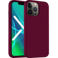 Case for iPhone 14 Pro, Silicone Lite, red