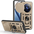 Case for Realme 12 Pro 5G / 12 Pro+ 5G, CamShield Slide, gold