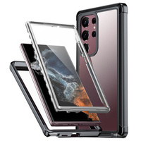 Case for Samsung Galaxy S24 Ultra, Shockproof, with film, black