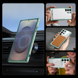 Magnetic Case for Samsung Galaxy S25 Ultra, for MagSafe, green