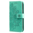 Flip case for Samsung Galaxy A14 4G/5G, Mandala Flower, green