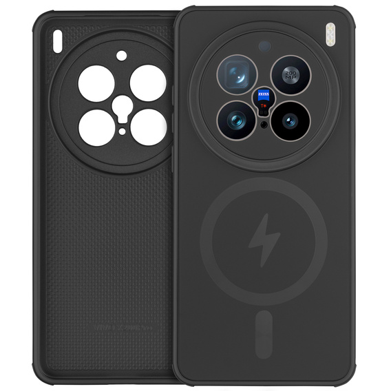 The casefor Vivo X200 Pro 5G, MagSafe, black