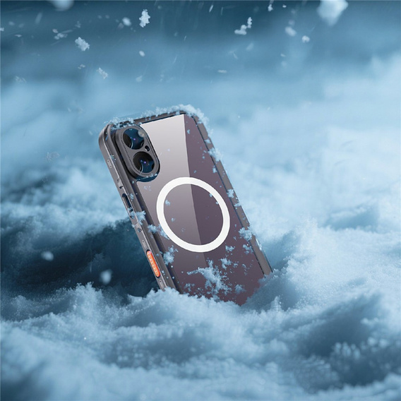 Case for iPhone 17, Waterproof IP68, SHELLBOX MagSafe, black