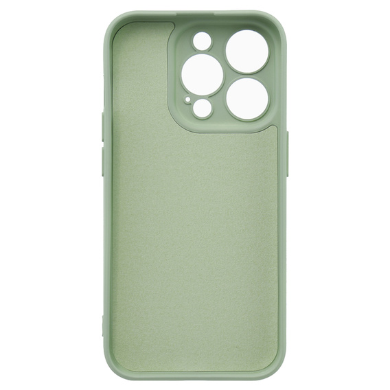 Case for iPhone 15 Pro, Silicone Lite, mint