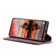 CASEME case for Samsung Galaxy A33 5G, Leather Wallet Case, red