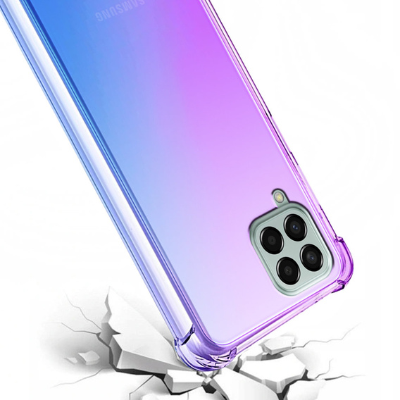 Case for Samsung Galaxy M53 5G, Gradient Dropproof, blue