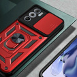 Case for Motorola Edge 30 Pro, CamShield Slide, red