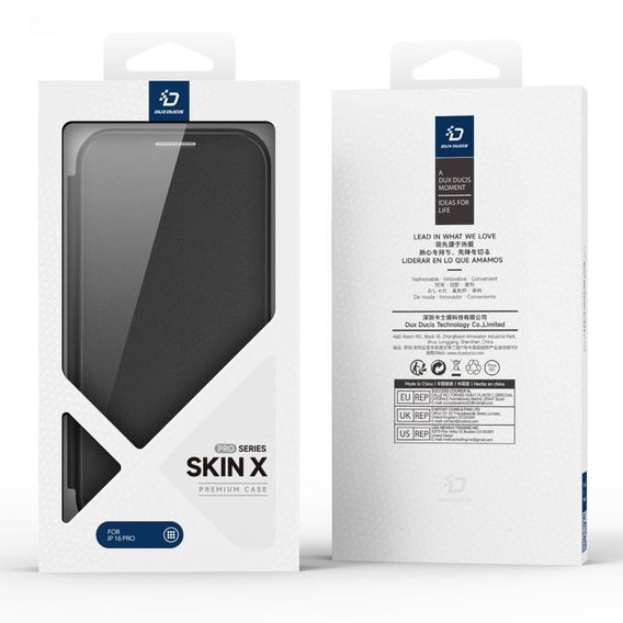 Dux Ducis Case for iPhone 16 Pro Max, Skin X Pro, MagSafe, black