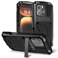 Armored case for iPhone 16 Pro, R-JUST, black