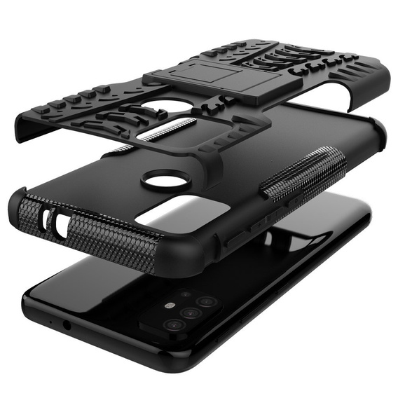 Case for Motorola Moto G10/G30, Tire Armor, black