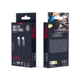 Maxlife cable MXUC-12 USB-C - USB-C 1.0 m 100W, black