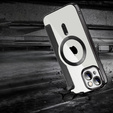 Flip case for iPhone 14, RFID Wallet MagSafe CamShield, black