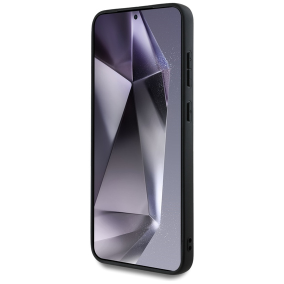 GUESS Fixed Glitter Big 4G Logo case for Samsung Galaxy S25