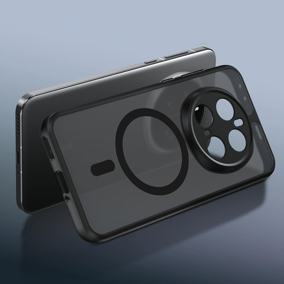 Case for Honor Magic 7 Pro, for MagSafe, ERBORD Matt Case, black