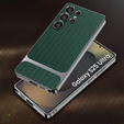 Case for Samsung Galaxy S25 Ultra, GKK Woven Leather, green