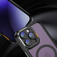 Case for iPhone 15 Pro, ERBORD Impact Guard, MagSafe, black