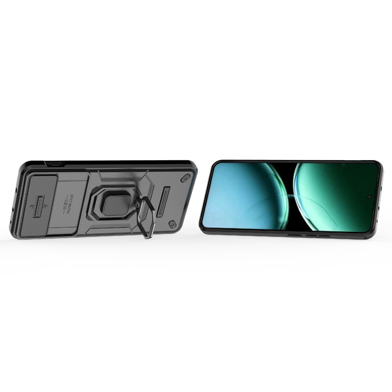 Case for OnePlus Nord 4, KickStand Camera Lens, black