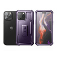 Armored case for iPhone 14 Pro Max, Dexnor Full Body, purple