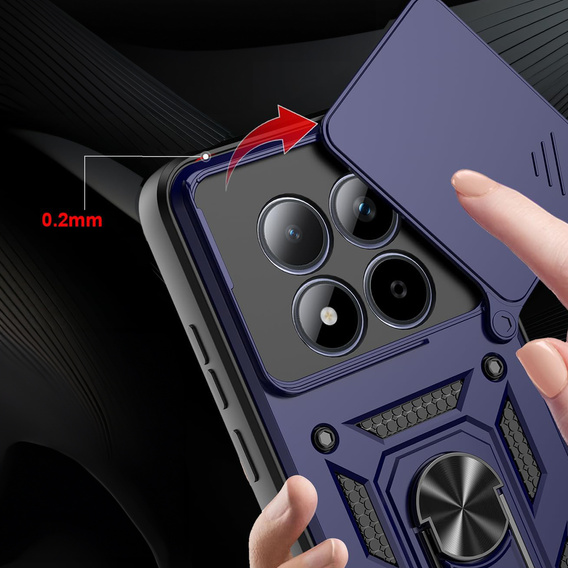 CamShield Slide armoured case with camera cover and ring for Xiaomi Redmi Note 15 Pro 4G