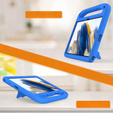 Children's Case for Samsung Galaxy Tab A11 Plus / A9 Plus, Children's Case with Handle, blue