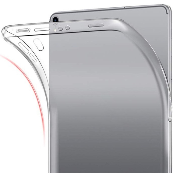 Case for iPad Air 10.9" 2022/2020 (5/4 gen.), Silicone, transparent