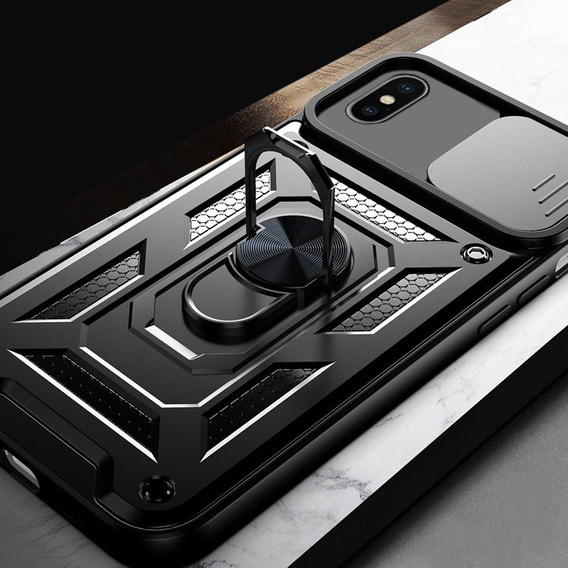 Case for iPhone XS MAX, CamShield Slide, black