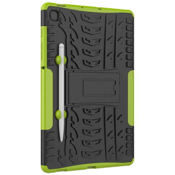Case for Samsung Galaxy Tab S6 Lite, Tire Armor, green