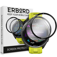 2x ERBORD Hybrid Glass for Garmin Forerunner 965