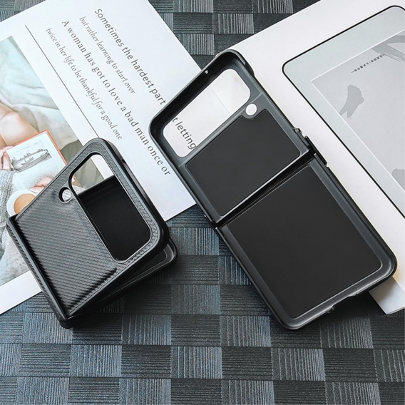IMAK Case for Samsung Galaxy Z Flip4 5G, Ruiyi Series, black