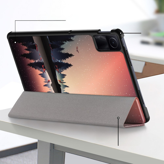 Case for Xiaomi Redmi Pad SE 11", Smartcase, evening landscape