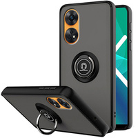 Case for Oppo Reno8 T, Frosted Ring, black