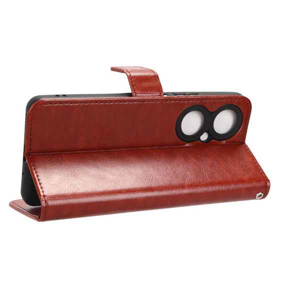 Flip case for Huawei Nova 11i, Crazy Horse Wallet, brown
