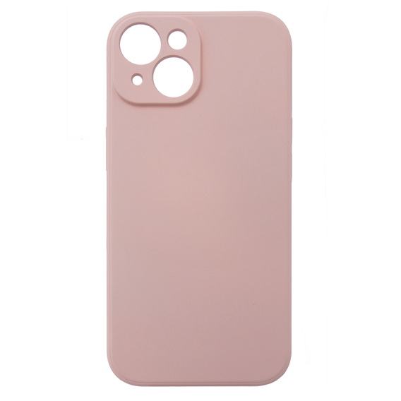 Case for iPhone 15, Silicone Lite, orange